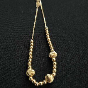 Ball bracelet 18k real gold - ADDITIONAL PICTURES Only